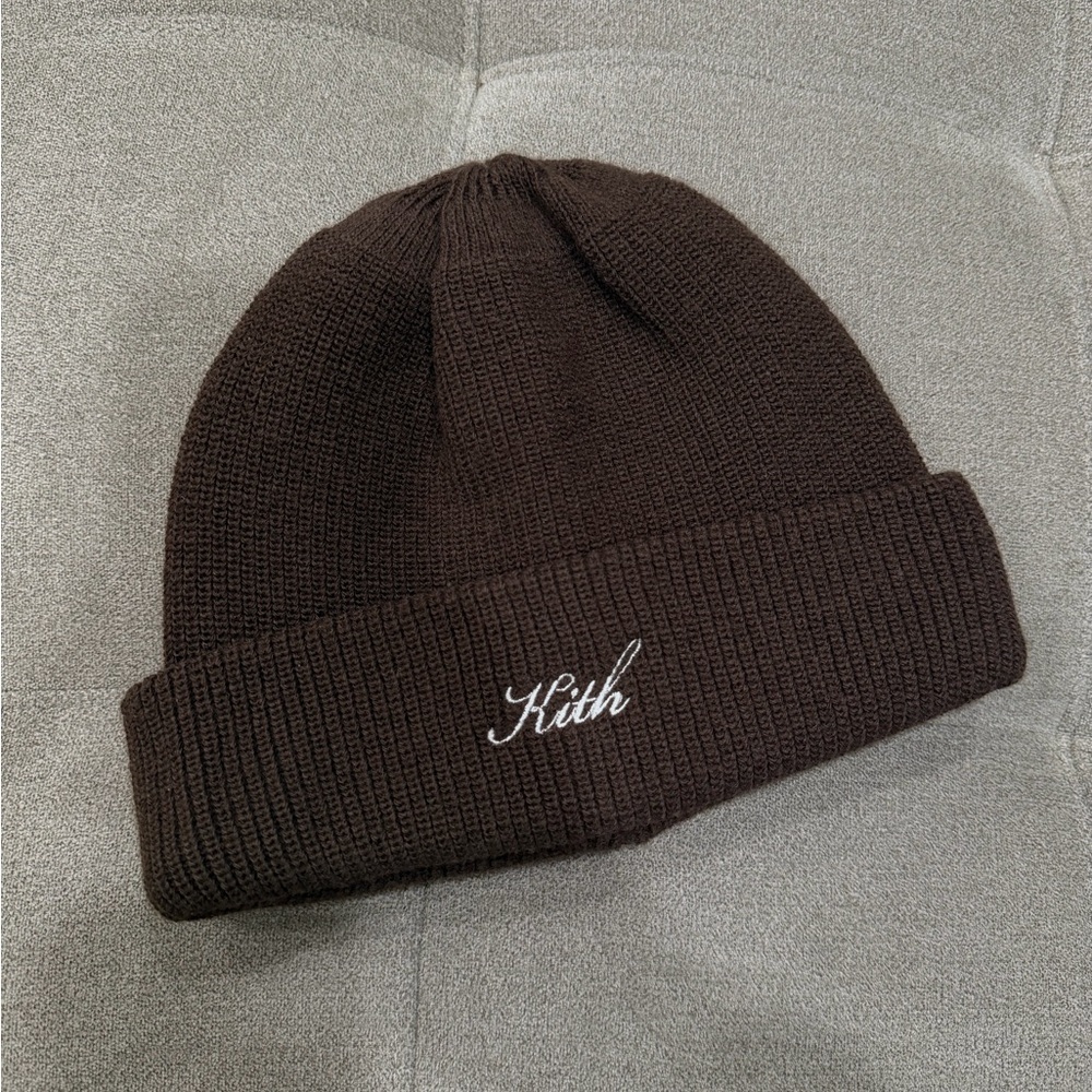 Kith Dark Brown Knit Beanie